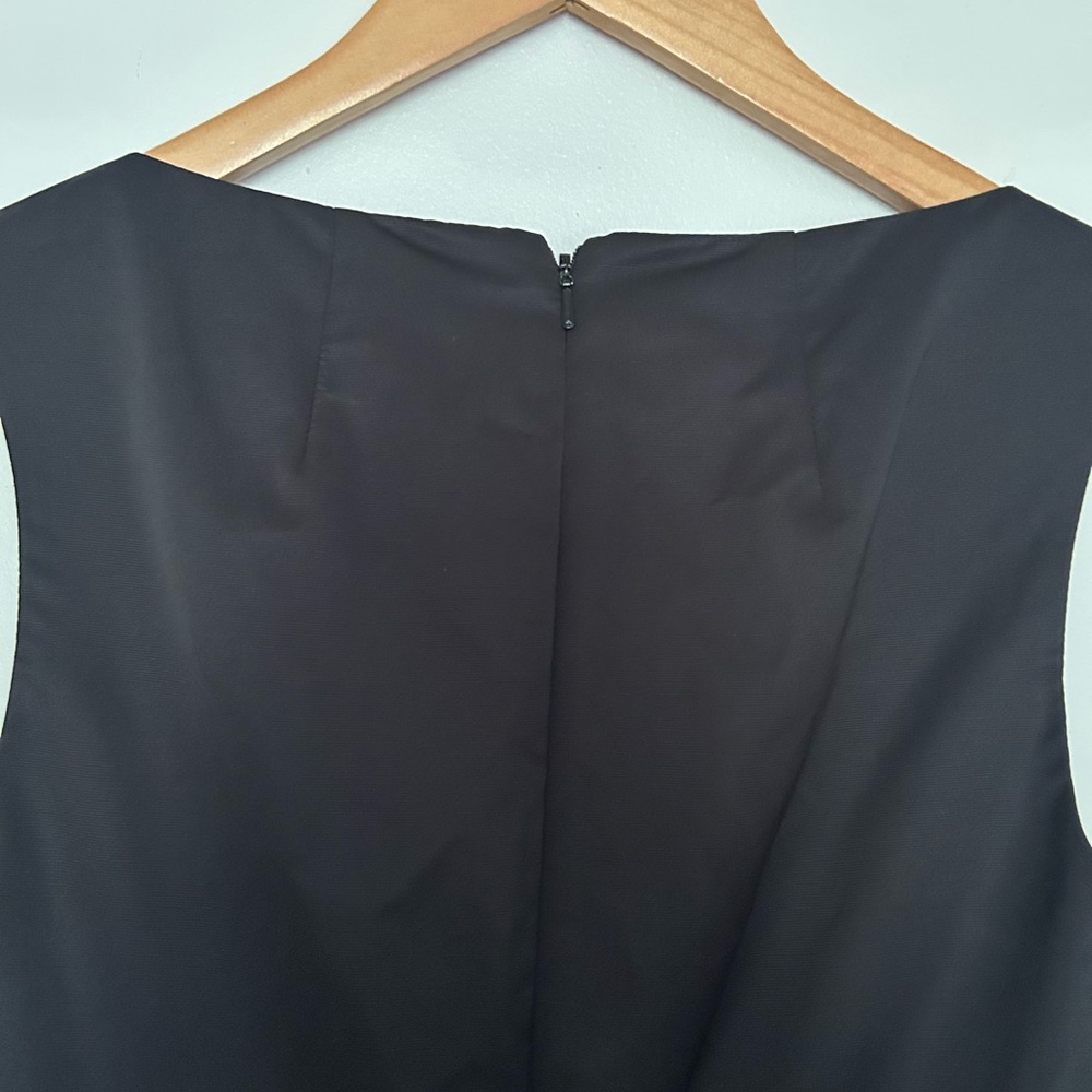 Reiss Faith Black Bubble Polka Dot Mini Cocktail Dress - Size 2 - Picture 6 of 10